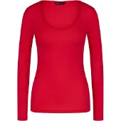 Triumph T-shirt ' Beauty Layers Top Scoop Neck ' rouge vif
