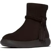 Original Brands Fitflop Iq-comff Tassel Suede Bottines Marron EU 38 Femme Marron EU 38