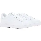 EA7 unisex. 7X000331_AF10848 Trainers Classic Cc white (49 1/3), Cuir, Blanc, Plat, Lacets, Casuel