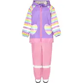 Playshoes Costume fonctionnel 'Einhorn' azur / jaune / violet / rose