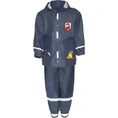 Playshoes Costume fonctionnel 'Feuerwehr' marine / jaune foncé / gris argenté / rouge