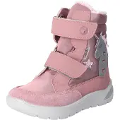 Ricosta Bottes de neige 'Annika' gris / rose / rose ancienne