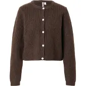 Pieces Cardigan 'PCSilly' brun foncé