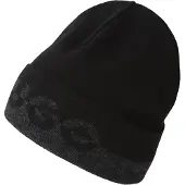 HUGO Bonnet 'Xiviso' gris chiné / noir