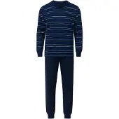 Pastunette Pyjama long bleu foncé