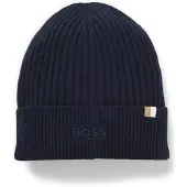 BOSS Bonnet avec logo brodé pour enfant