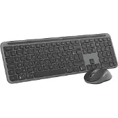 Logitech Signature Slim Combo MK950 for Business - Ensemble clavier et souris - 100% full size - sans fil - Bluetooth 5.1 LE - AZERTY - français - graphite (920-012505)