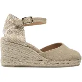 Castañer Espadrilles 'Carol' sable / beige clair
