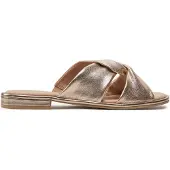 Caprice - Chaussures pour femmes - Sandales - Or - Décontracté