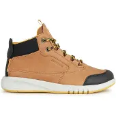 Geox Bottes cognac / noir