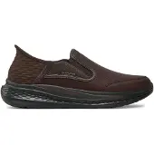 SKECHERS Slade Sportief - Donkerbruin - Maat 43