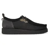 Clarks Chaussure à lacets 'Wallabee' noir