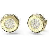 GUESS Boucles d'oreilles or / transparent