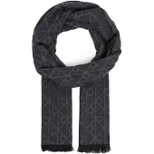 Calvin Klein Écharpe anthracite / noir chiné