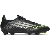 Adidas Chaussure de foot 'F50 League' vert fluo / noir / argent