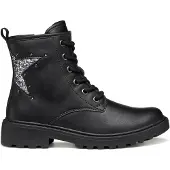 Geox Bottes noir / argent