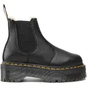 Dr. Martens Chelsea Boots '2976 Quad Fur Lined' noir