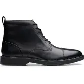 Clarks Bottines à lacets 'Aldwin Cap' noir