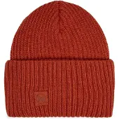 Buff Knitted Beanie Rose
