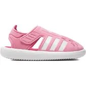 Adidas Claquettes / Tongs 'Summer Closed Toe Water' rose / blanc