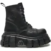 New rock Bottes 'M-NEWMILI083-S39' noir