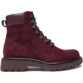 Tamaris Bottines à lacets lie de vin