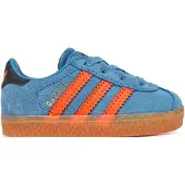 Adidas Originals Baskets 'Gazelle' bleu / or / rouge / noir