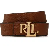 Ralph Lauren Ceinture marron / or