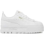Puma Baskets basses 'Mayze' or / blanc