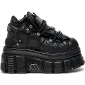 New rock Baskets basses 'M-106-S29' noir