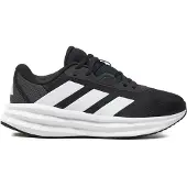 Adidas Chaussure de course 'Galaxy 7' noir / blanc