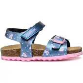 Geox B Sandal Chalki Girl Couleur Bleu