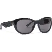 GUESS GU00131 01A shiny black 60/16/125 Damen Sonnenbrillen