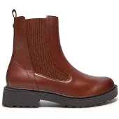 Caprice Chelsea Boots cognac