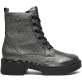Caprice Bottines à lacets argent