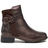 Tamaris Bottines brun foncé