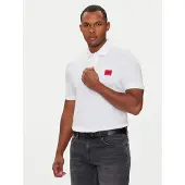 HUGO T-Shirt 'Dereso' rouge / noir / blanc