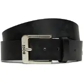 BOSS Ceinture 'Jemio_Sz40' noir / argent