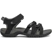 Teva Tirra Leather Sandalen Plat - Zwart - Maat 39