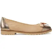 Tamaris Ballerines beige foncé / bronze