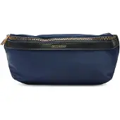 WITTCHEN Sac banane pour femme Young Collection en nylon légèrement brillant avec des détails en similicuir