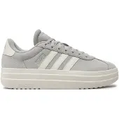 Adidas Baskets basses 'VL Court Bold' gris / blanc