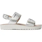 Geox J15eaa 000bn J Costarei Sandals Argenté EU 35 Enfants