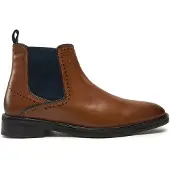 JOOP! Chelsea Boots 'Kleitos' cognac / noir