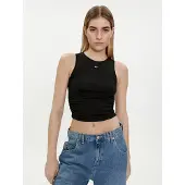 Tommy Hilfiger Dw0dw17893 Sleeveless Top Noir L Femme