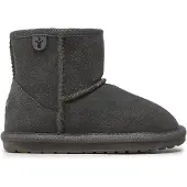 Emu australia Chaussures Wallaby Mini Charcoal, K10103CHARCCOAL
