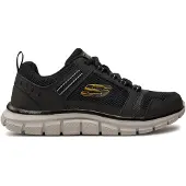 SKECHERS Track-Knockhill 232001-BKGD, Baskets, Hommes, Noir