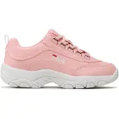 FILA Baskets basses 'Strada' rose / rouge / blanc
