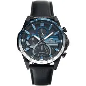 Casio EDIFICE Classic Solar Powered Chronograph Nighttime Drive Series Montre pour hommes