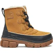 Sorel Bottines à lacets curry / noir